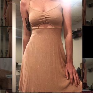 AE Pale Pink Beach Mini Dress